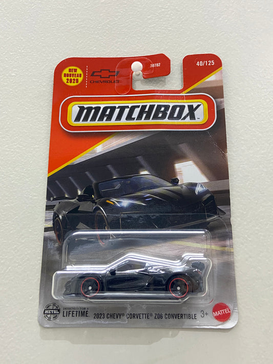Matchbox 2023 Chevy Corvette Z06 Convertible