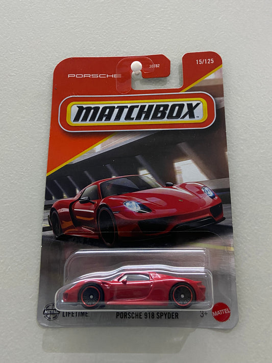Matchbox Porsche 918 Spyder