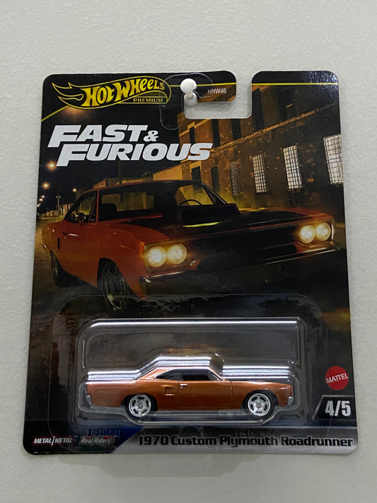 Hot Wheels Fast & Furious 1970 Custom Plymouth Roadrunner