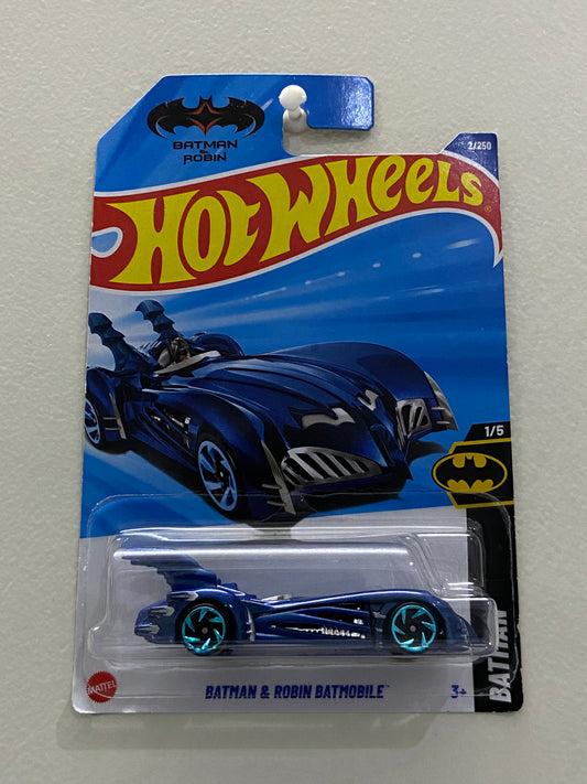 Hot Wheels Batman & Robin Batmobile