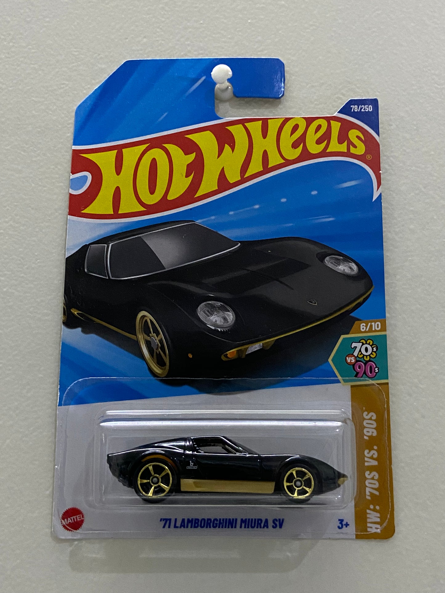 Hot Wheels 71 Lamborghini Miura SV